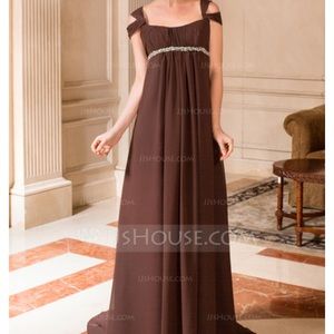 JJ House Bride’s Maid Dress in SILVER